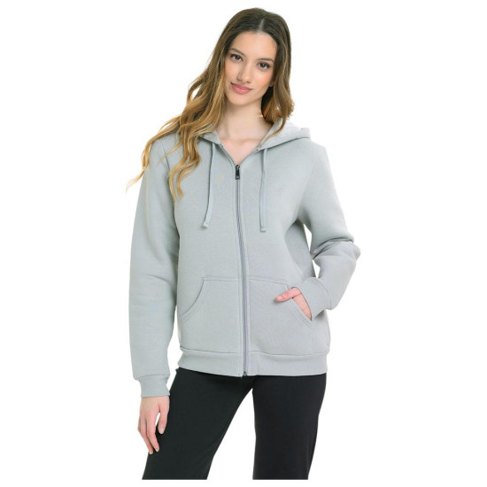 Target Γυναικεία ζακέτα Long Round Hem Fleece Jacket